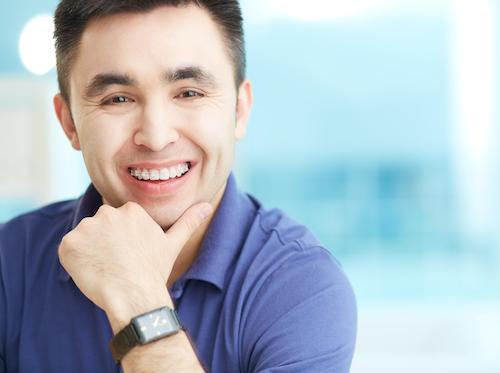man with traditional braces in coburg north