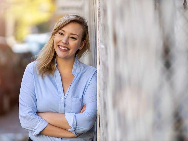 smiling woman in coburg hill